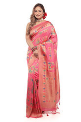 Kavvya Rani Soft & Lightweight Raw Silk Weaving Saree - KAVVYA